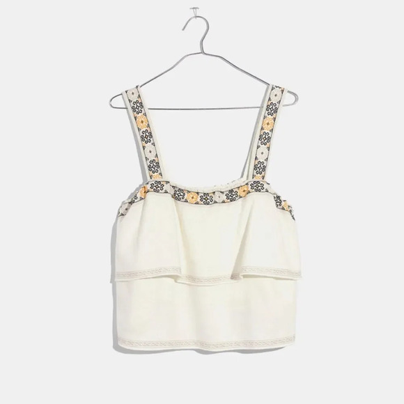 MADEWELL Embroidered Tier‎ Top - Picture 3 of 6